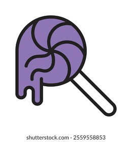 For adding a touch of fun to designs use this lollipop icon