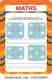 Addition exercises for primary and secondary school.