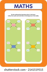 Addition exercises for primary and secondary school.
