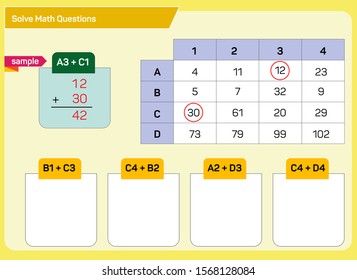 Addition in Mathematics - Processing with Coding- Iq Test - Vector