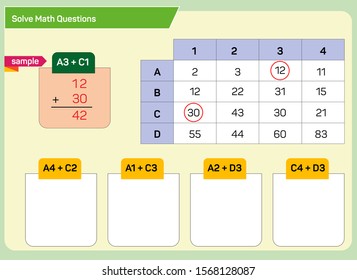 Addition in Mathematics - Processing with Coding- Iq Test - Vector