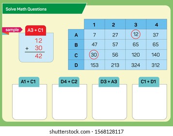 Addition in Mathematics - Processing with Coding- Iq Test - Vector