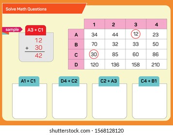 Addition in Mathematics - Processing with Coding- Iq Test - Vector