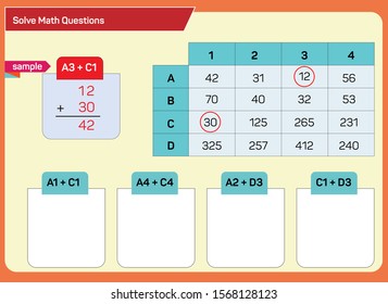 Addition in Mathematics - Processing with Coding- Iq Test - Vector