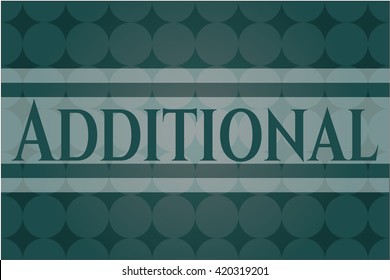Additional colorful banner