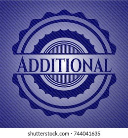 Additional with jean texture