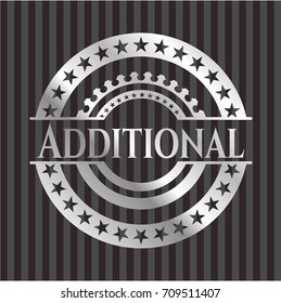 Additional silvery badge