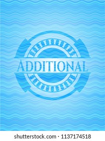 Additional water wave concept style emblem.