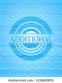 Additional water wave emblem.