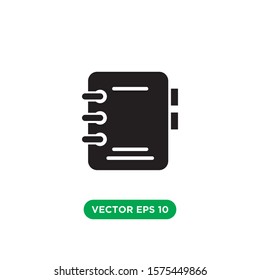 addres book icon vector design concept