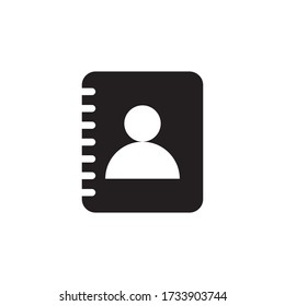 Addres Book Icon Vector Illustration