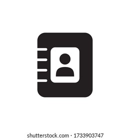 Addres Book Icon Vector Illustration