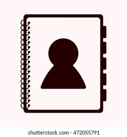 Address book, contacts book Icon