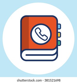 Address book icon