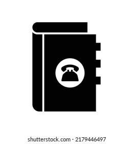 Address book icon design isolated on white background