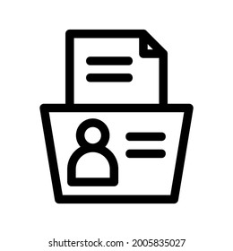 address book icon or logo isolated sign symbol vector illustration - high quality black style vector icons
