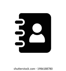 Address book icon symbol vector.