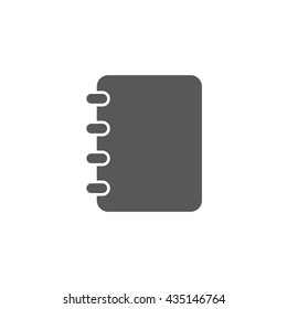 Address book Icon, Vector