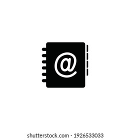 Address Book Icon Vector For Web, Computer And Mobile App