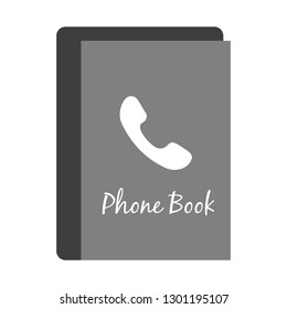 address book icon-contact illustration- directory vector-telephone isolated-bookmark icon-notebook illustration - Vector