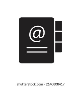 Address book icons  symbol vector elements for infographic web