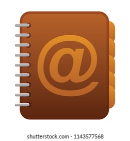 Address book line icon. Pixel perfect fully editable vector icon suitable for websites, info graphics and print media.