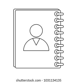 address book symbol