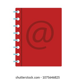 Address book symbol