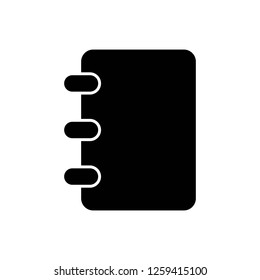 Address book symbol icon vector illustration. address phone book icon