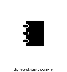 Address book symbol icon vector illustration. address phone book icon