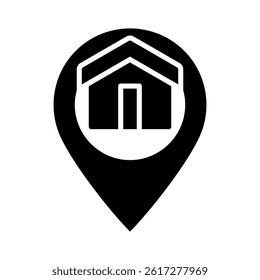 Address Icon Element For Design