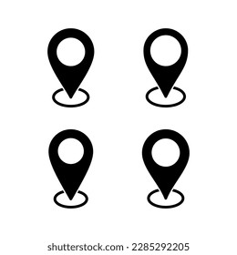 Address icon vector illustration. home location sign and symbol. pinpoint