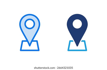 Address icon vector illustration. home location sign and symbol. pinpoint