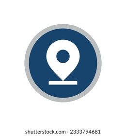 Adresse oder Ortssymbol. Etikett, Geolokationsmarker auf der Karte. Zeiger- oder Streckenzeiger-Symbol auf der Karte. Adressbezeichnung. Adressbezeichnung. GPS-Ortssymbol.