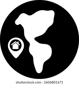 address navigation location map gps globe global location map 9004