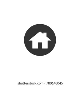 Address vector icon. Isolated.