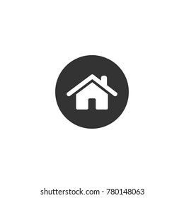 Address vector icon. Isolated.