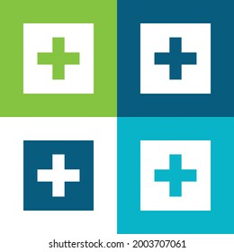 Vier-farbige Icon-Set hinzufügen