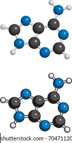 Adenine molecule