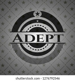 Adept dark emblem. Retro