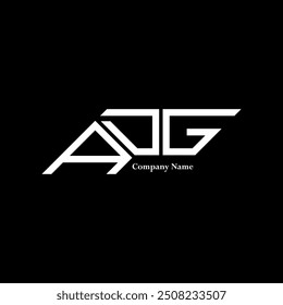 Design de logotipo ADG, ADG logotipo simples e moderno. ADG design de alfabeto luxuoso  