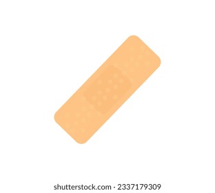 Adhesive bandage elastic medical plaster on transparent background logo design. Medical bandage icon vector design and illustration.