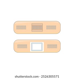 Adesivo curativo reboco médico elástico. 