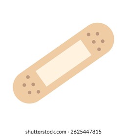 Icono de vendaje adhesivo. Icono de yeso. Vector.