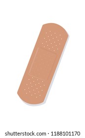 adhesive bandage realistic vector illustration isolated