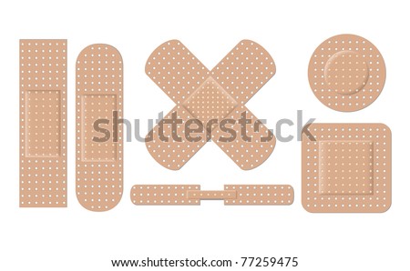 Adhesive bandage set eps8
