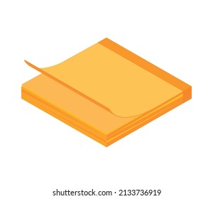 Klebezettel-Liefersymbol einzeln