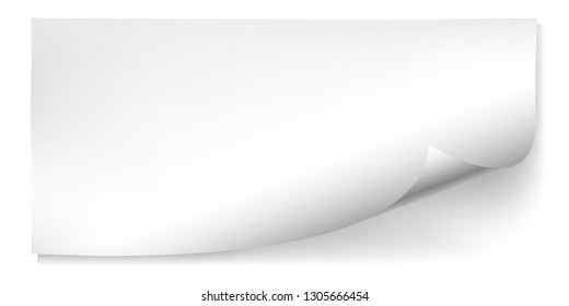 Adhesive notes and leaflet - vector
