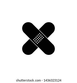 Adhesive plaster Icon Vector Illustration