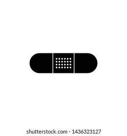 Adhesive plaster Icon Vector Illustration